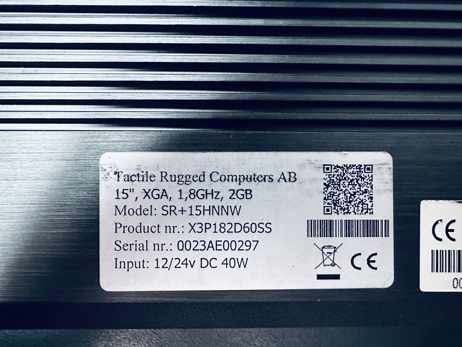 Tactile rugged computer  15HNNW (POS)