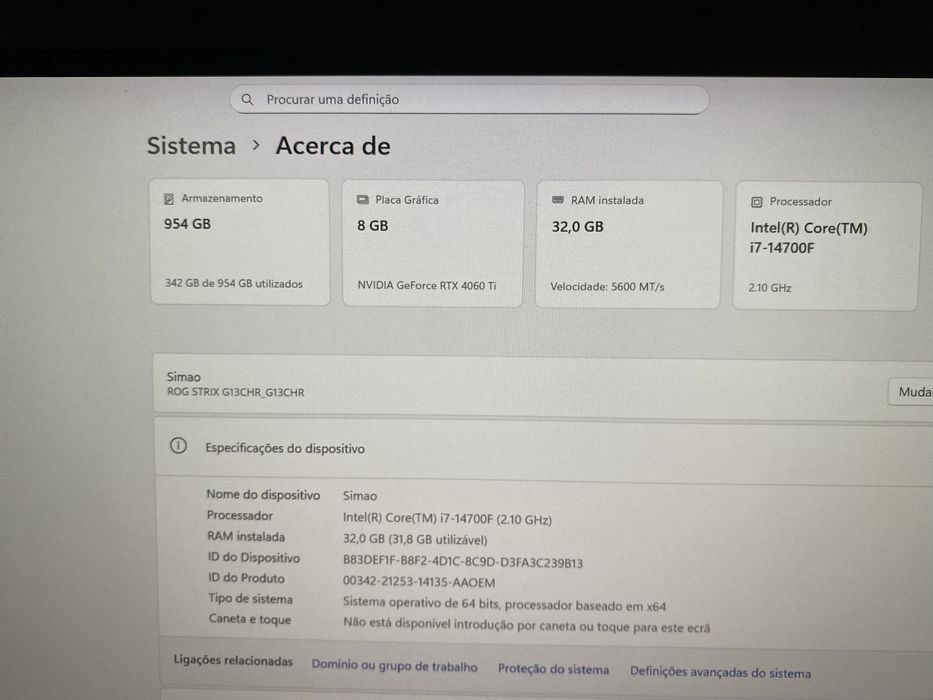 Computador como novo