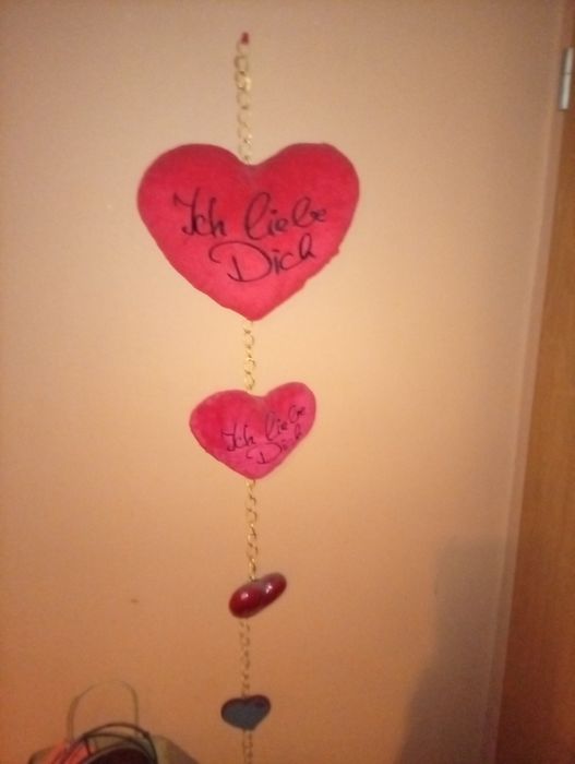 Ozdoba serca wiszace