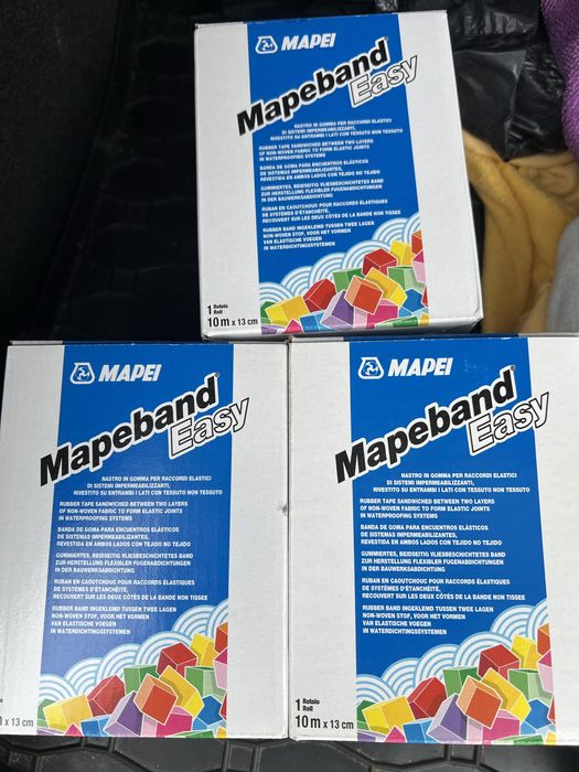 Z przesyłką na metry Taśma Mapei Mapeband easy uszczelniająca 10m