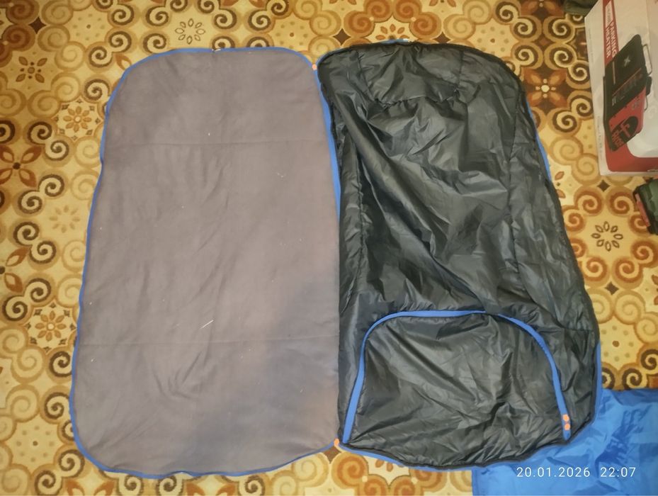 Non-stop dogwear Ly sleeping bag Спальний мішок для собак синій