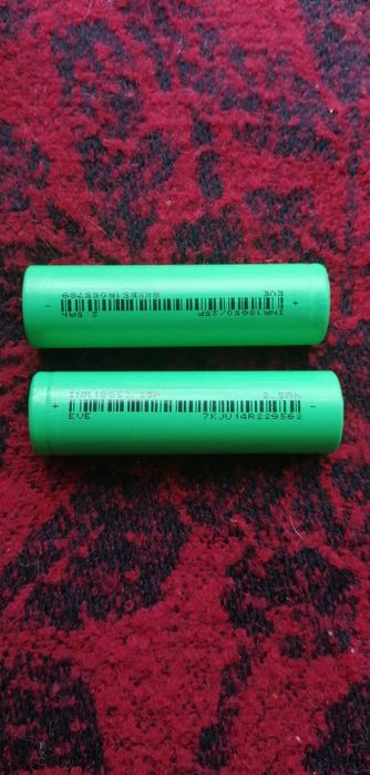 Високотокові акумулятори 18650, 2600мАч, 10С