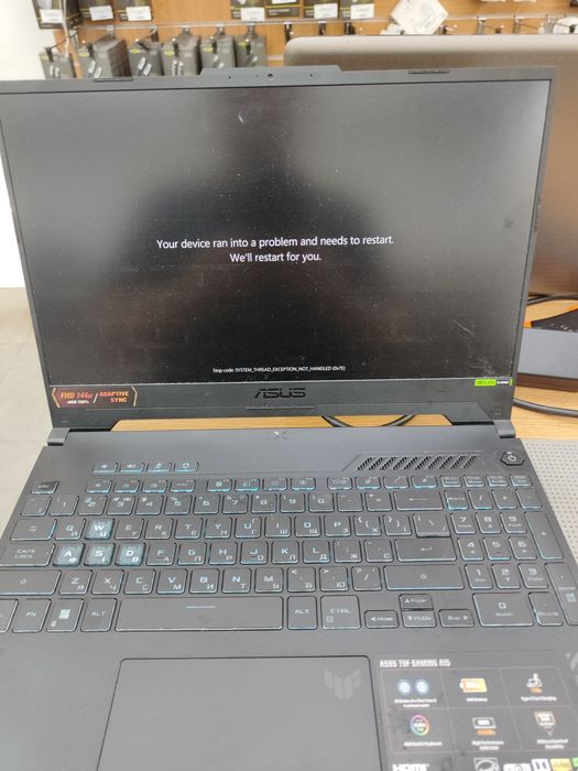 Продам ноутбук  ASUS TUF Gaming A15 FA507NVR-LP160