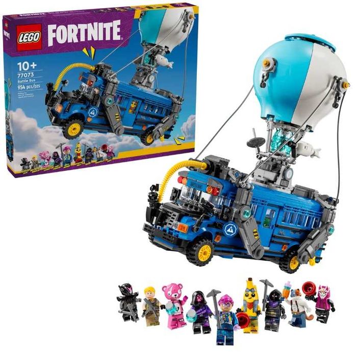 LEGO 77073 Wóz Fortnite Bus Bojowy + 9 minifigurek Prezent na Święta