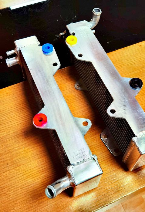 Radiadores HONDA XR650 XR650R de 2000 a 2007 Alumínio Performance