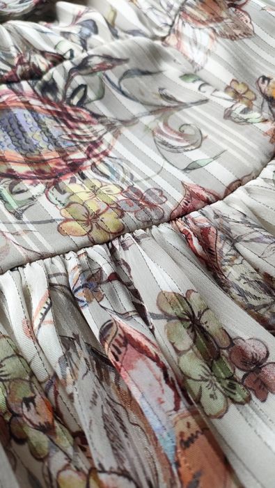 Reserved sukienka floral retro S 36