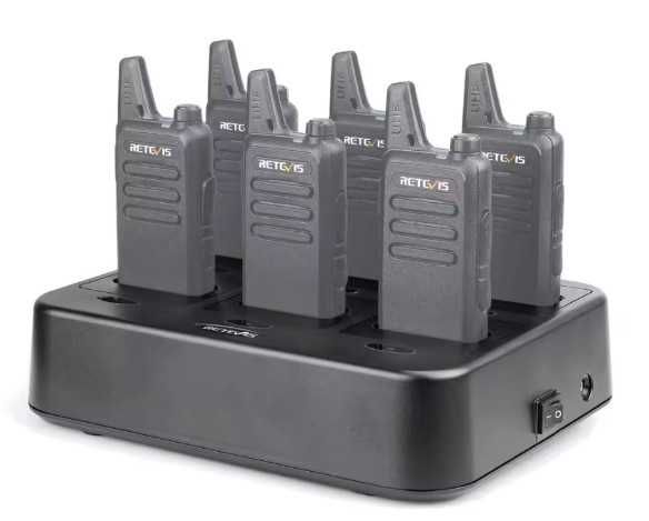 Зарядна станція Retevis RTC22 (C9059C) до радіостанцій  RT22 / 6 порт