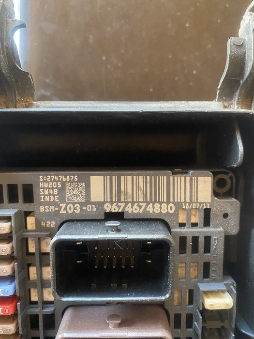 Блок BSM Z03 Citroen Peugeot 9674674880