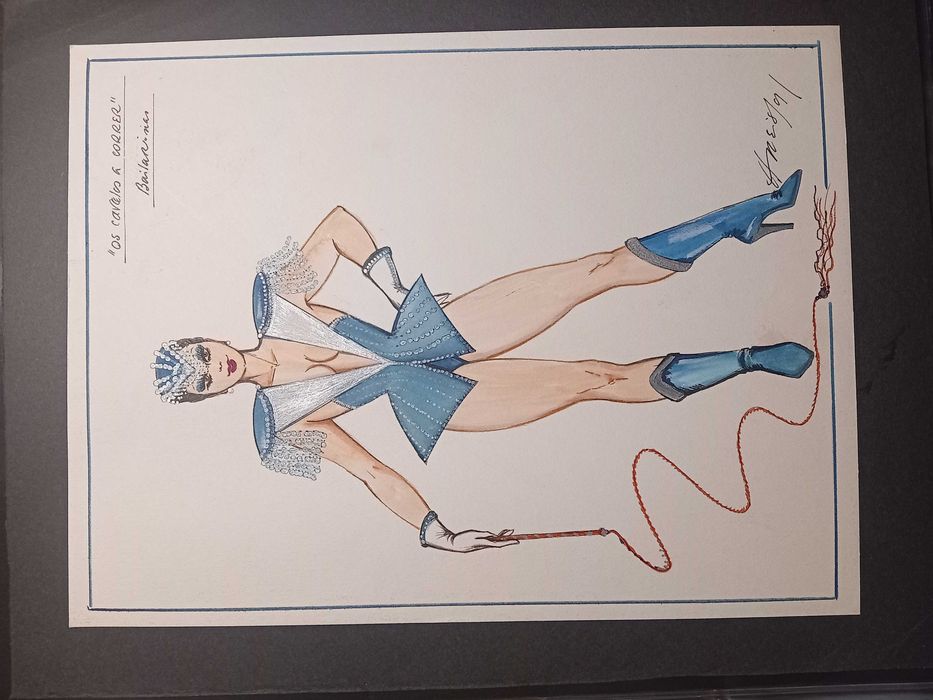 Figurinos originais  pata Teatro de Revista
