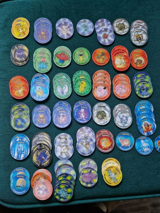 Pokemon tazo set 1, Duo, 3D