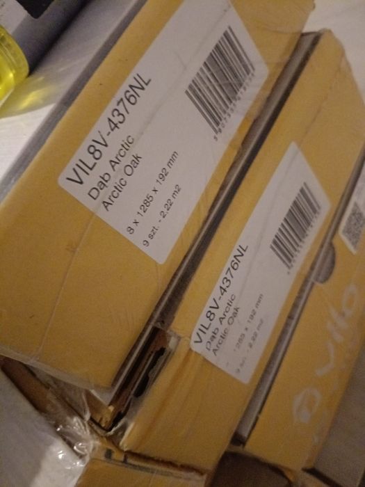 Sprzedam panele nowe jasny dąb szare bielone