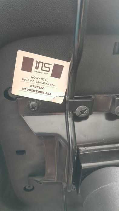 Fotel krzesło obrotowe do biurka baletnica