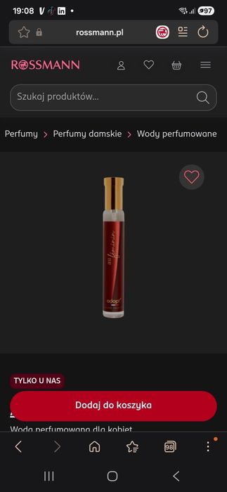 Woda perfumowana dla  kobiet adopt'  au feminin