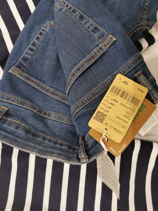 Nowe jeansy skinny Promod 34