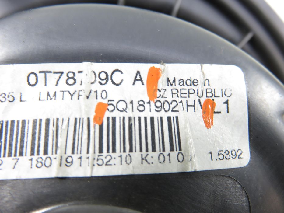 Dmuchawa Vw Golf VII Variant (ba5, Bv5)