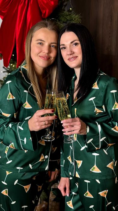 Новорічна піжама жіноча