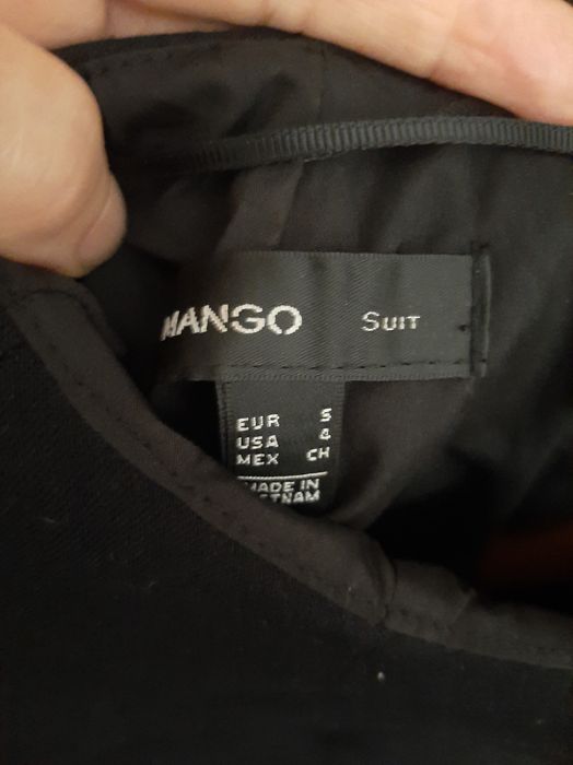 Vestido Preto, Mango, Small