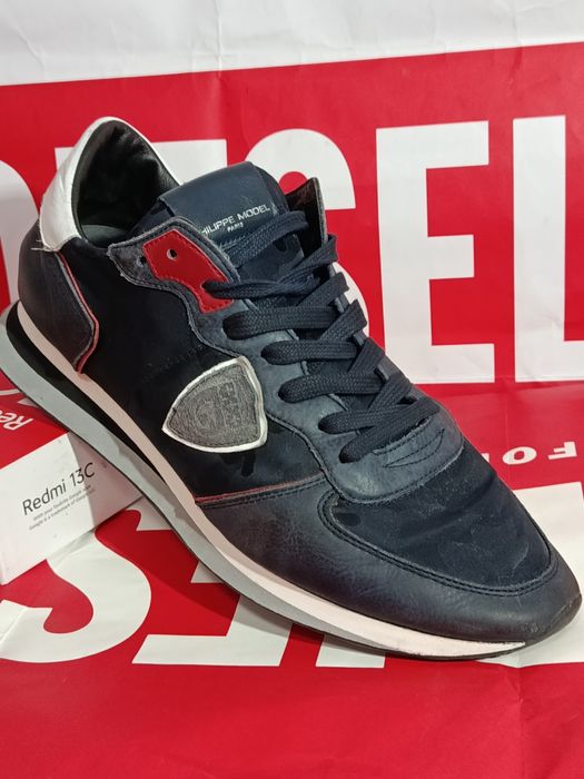 Мужские кожанные кросовки PHILIPPE MODEL ориг, раз. 43,5-44