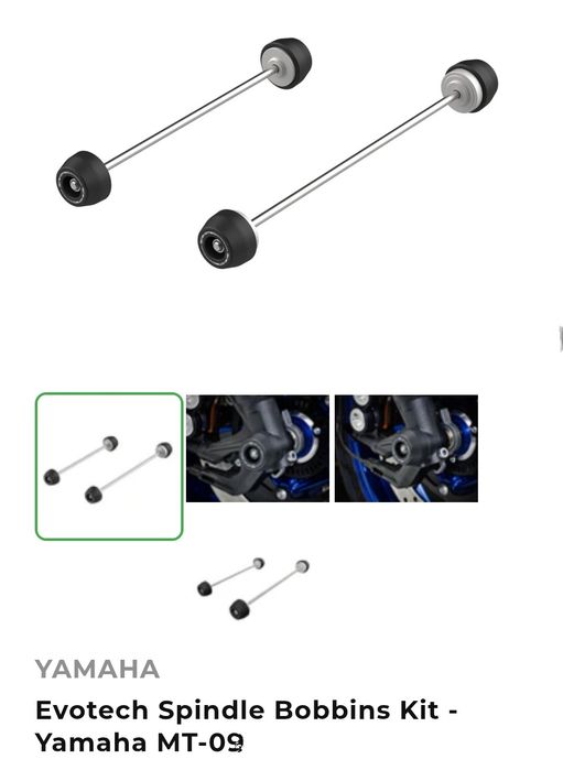 Захисні дуги Yamaha MT09/SP, FZ09, 2021-2026, крашпеди