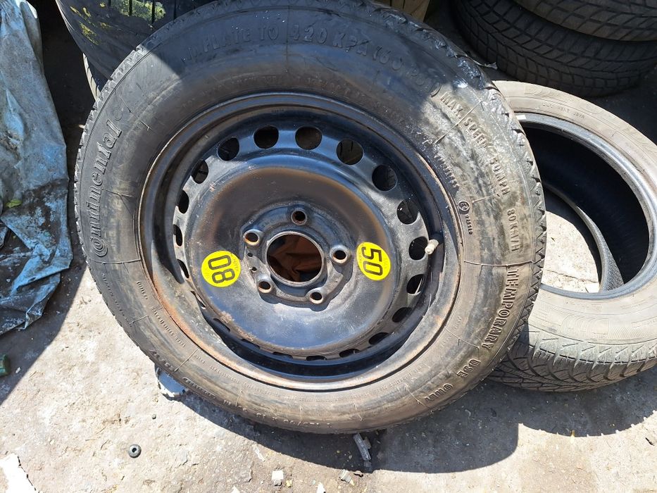 Koło zapasowe dojazdowe cienkie bmw 15 cali 5x120