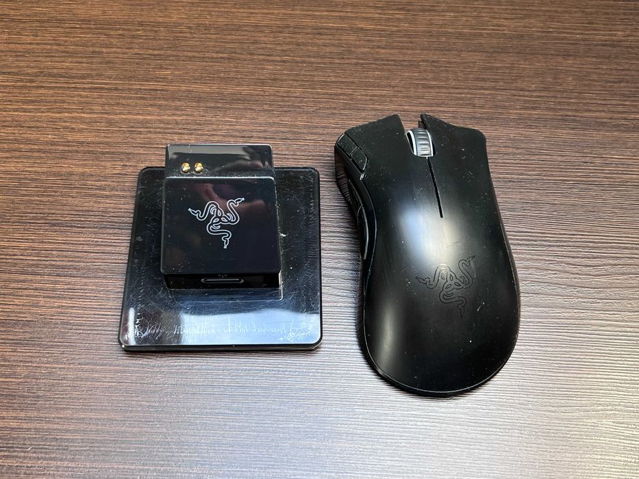 Mysz gamingowa Razer Mamba 2012 RC30 stacja kabel