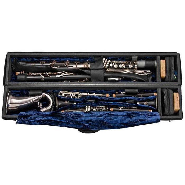 Caixa Wiseman - London Model B para 3 Clarinetes (baixo, sib e lá)
