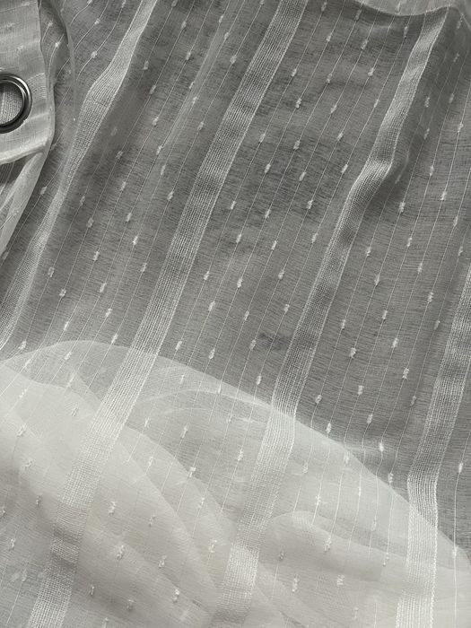 Тюль на вікно айворі