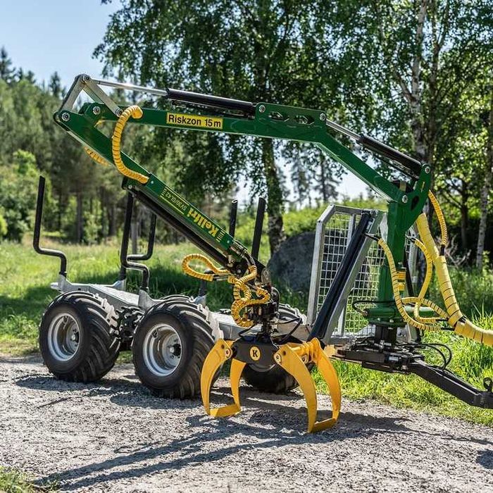 Chwytak do drewna drzewa na obrotnicę rotator