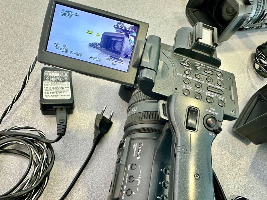 Vendo cameras Sony HDR FX1000 c/ malas