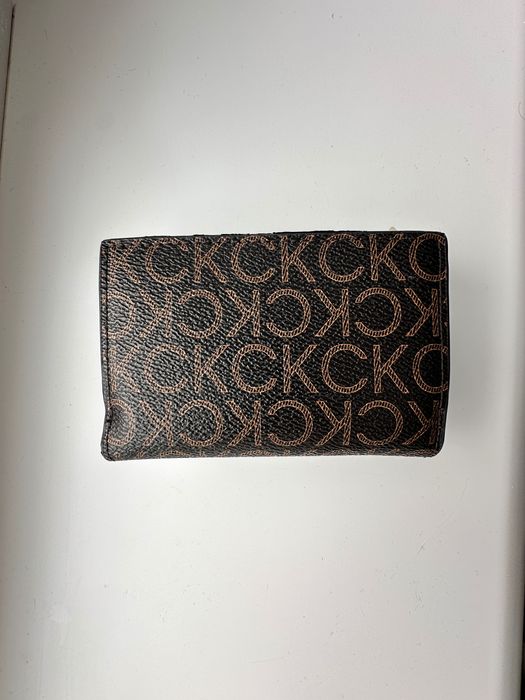 Calvin Klein Жіночий коричневий гаманець CK MUST Оригінал Кошелек