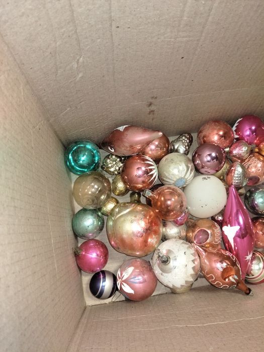 Новорічні прикраси іграшки ссср