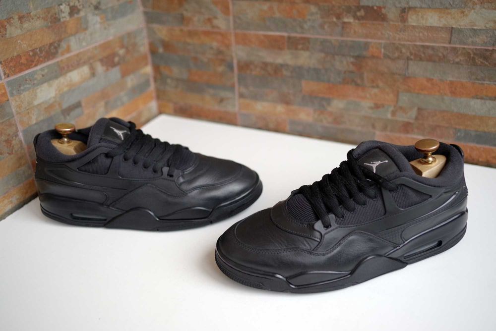 Кросівки Air Jordan 4 Rm Low Black FQ7939-004 оригінал 46 розмір шкіра