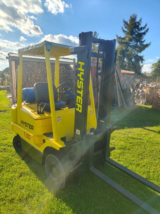 Wózek widłowy HYSTER H1.5 Super Stan, duplex, LPG