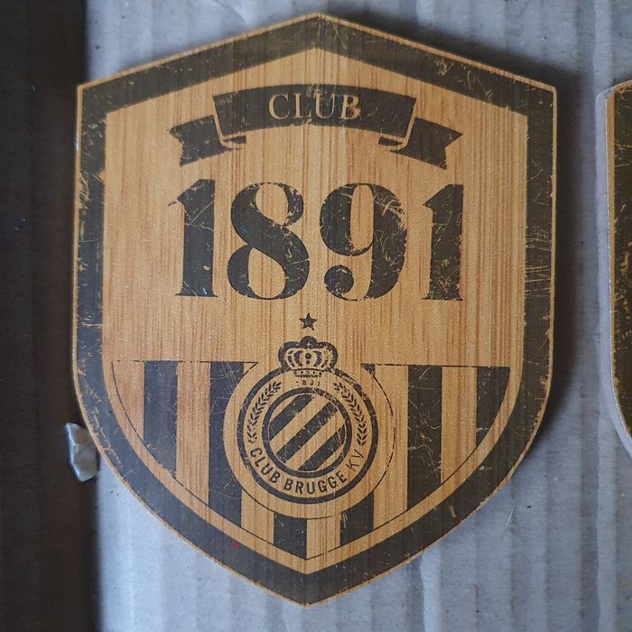 Zestaw proporczyków z drzewa Club Brugge(OK)