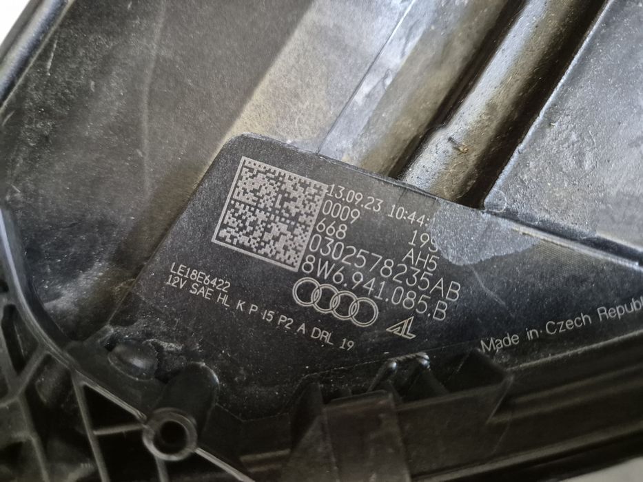 Фара ліва Audi A5 8W6 Laser 2021-2024 USA