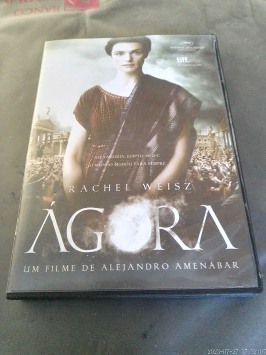 DVD Ágora Filme Com Rachel Weisz de Alejandro Amenábar Legendado PORTG