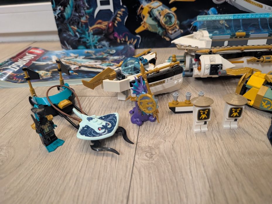 Zestaw klocków ninjago LEGO 71756. Podwodna perła. Hydro Bounty