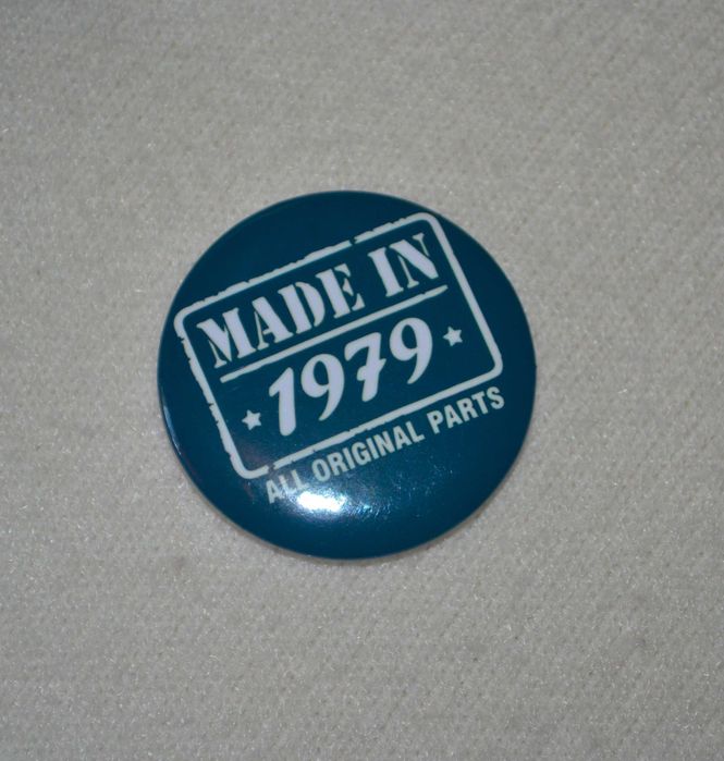 Значок made in 1979