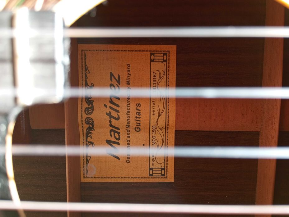 Gitara klasyczna Martinez MCG 150S