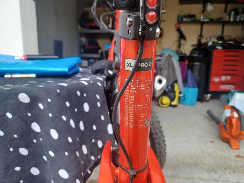 Rower Giant E.TRANCE X E+ 2 Pro 29 Lava red