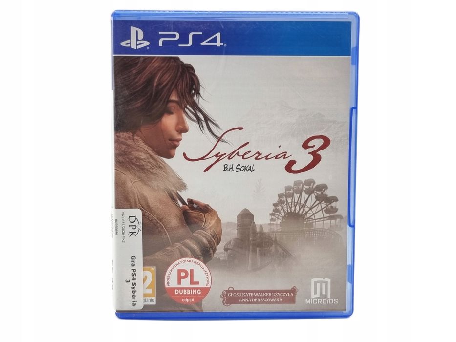 Syberia 3 gra ps4 przygodowa survivalowa