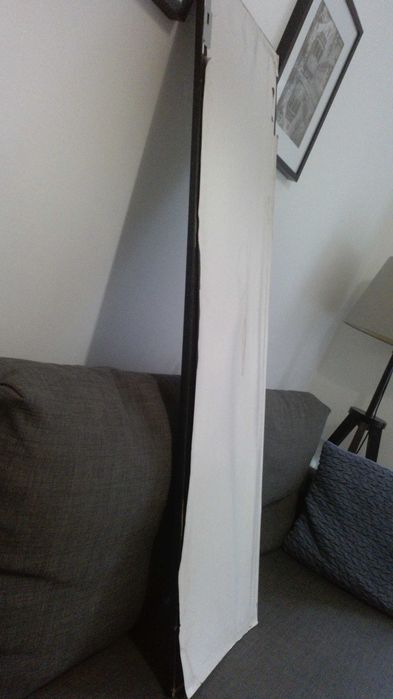 Espelho de corpo inteiro preto, 1m e 25cm de comprimento e 36cm lg