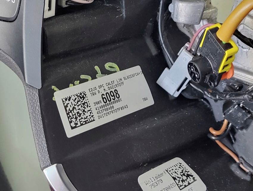 kierownica multifunkcyjna poduszka powietrzna OPEL INSIGNIA B opc line