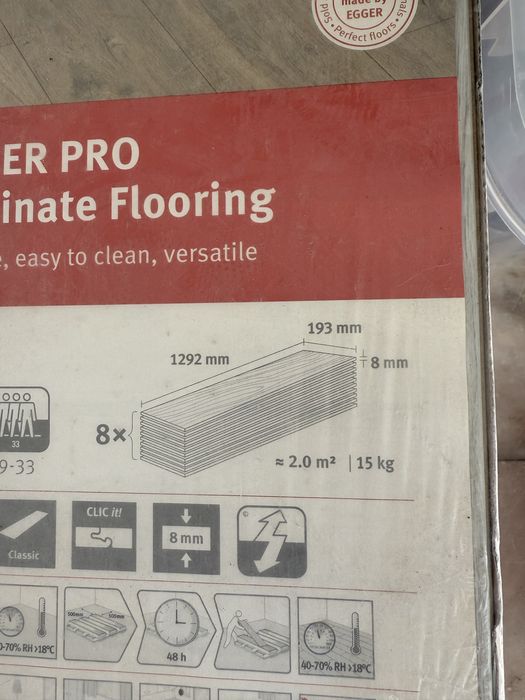 Chão flutuante Egger