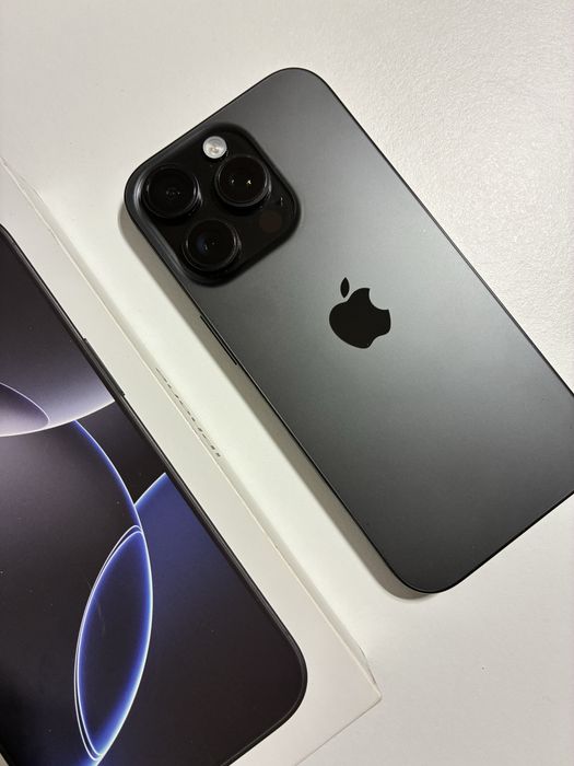 Vendo iphone 16 pro preto 128gb