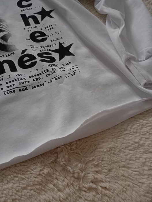 Long sleeve ERD biały