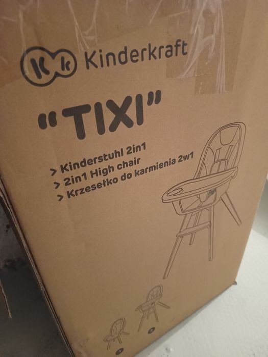 Krzesełko do karmienia 2w1 KinderKraft Tixi