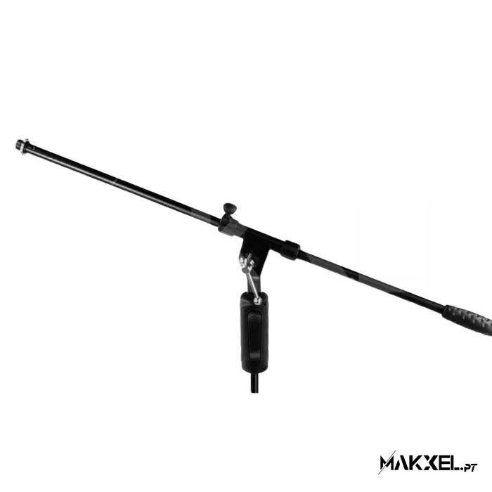 Suporte de microfone Audibax Ayra 10E Preto Girafa e Easy Block