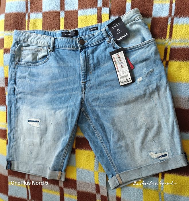 Nowe spodenki shorty jeansowe SMOG roz. XL