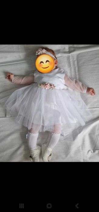 Sukienka na chrzciny 68